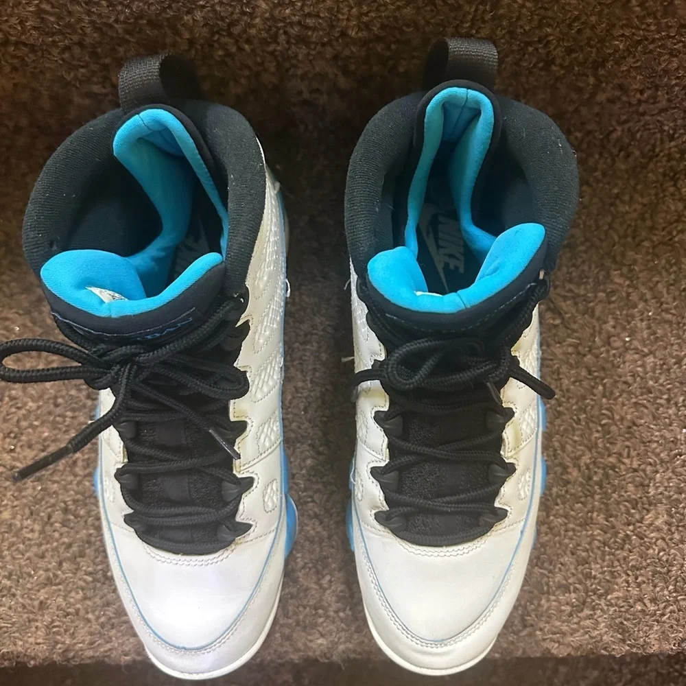 Air Jordan 9 Retro Powder Blue 2024 Sneakers Size 7 Sport Athletic